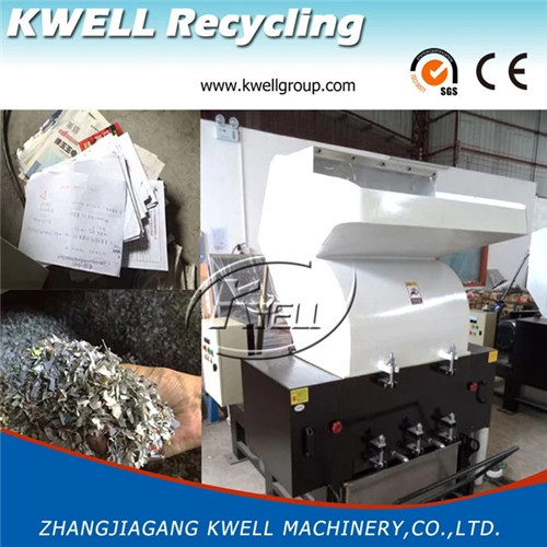 Crusher shredder granulator cutter for newspaper Kwell China