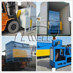 Hard plastic PE PP PVC ABS PS PA shredder with crusher recycling machine