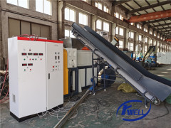 1000-1200kg/h PP raffia woven Squeezing Granulator machine