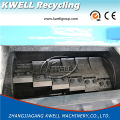 Hard rigid PVC HDPE pipe recycling crusher Kwell