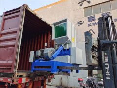 High output capacity crusher granulator for PVC HDPE corrugated pipe recycling Kwell