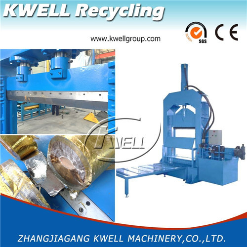 High Performance Single Knife Hydraulic Bale Cutter Non Metal Material Cutting splitter Machine