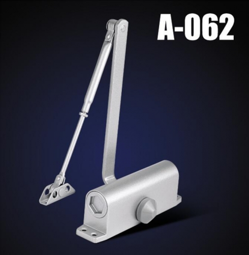 Hydraulic auto aluminum alloy door closer A-062 60-80kg Round