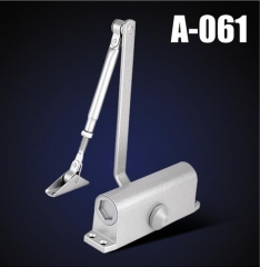 Hydraulic auto aluminum alloy door closer A-061 45-60kg round