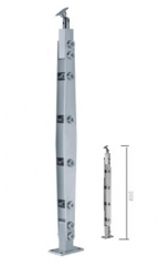 KD-06 304 Stainless Steel Handrail/Railing/Balustrade for frameless glass