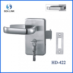 Glass door lock