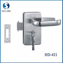 Glass door lock