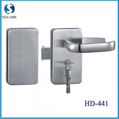 Glass door lock