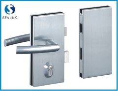 Glass door lock