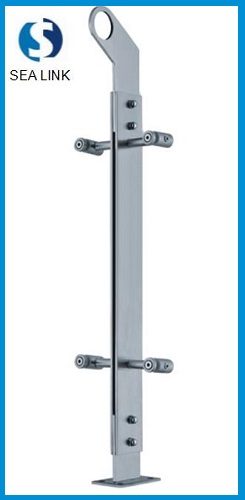 KD-02 304 Stainless Steel Handrail/Railing/Balustrade for frameless glass