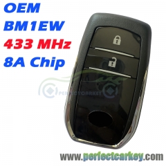 OEM BM1EW 433MHz 8A Chip Smart Key for Toyota Hilux 2015-2019