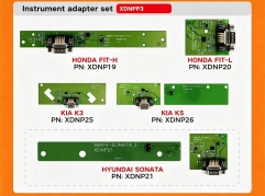 Xhorse XDNPP3 MB91F Instrument Adapters for Honda KIA Hyundai Work with Mini Prog and Key Tool Plus