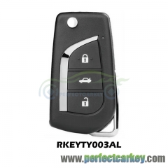 Autel RKEYTY003AL Universal Flip Remote Key