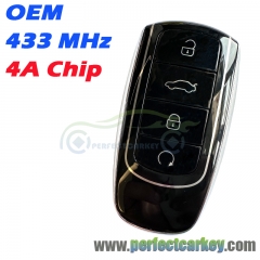 OEM 434MHz 4A Chip Smart Key for Chery Tiggo 8 Plus