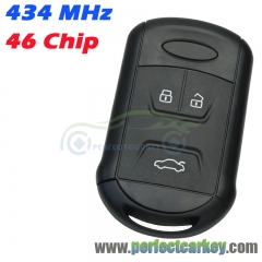 OEM Shell 434MHz 46 Chip Remote Key for Chery Tiggo 5 Tiggo 7