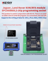 KeyDiy SPC560B60L3 Chip Programming Socket for Jaguar Land Rover KVM/RFA Module Used with KD-X4
