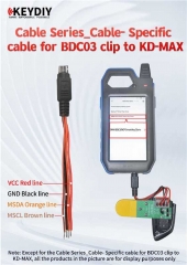 KeyDiy Specific Cable for BDC03 Clip to KD-MAX