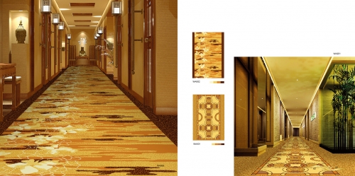 modern carpet design corridor carpet jacquard hotel carpet for hallway