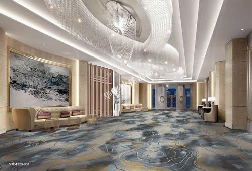 5 star hotel used carpet lobby carpet with SGS nonflame certifciate