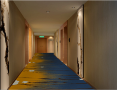 Nylon printed luxury corridor carpet banquet hall corridor carpet use for hotel corridor carpet