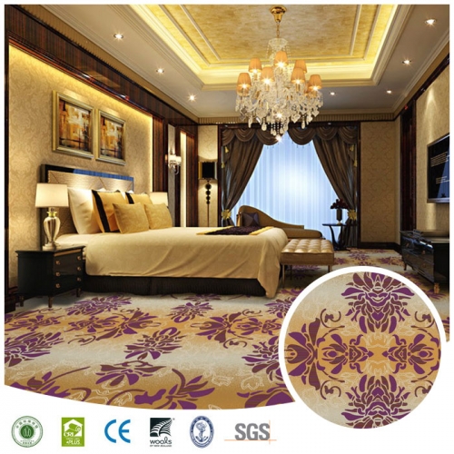 Luxury hotel room carpet Fireproof Hotel Room Carpet Star hotel room carpet