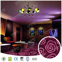 Hight Quantity Nylon Print Carpet For Luxury KTV For Commercial Places