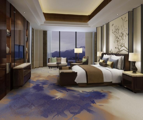 Custom Design Luxury Hotel Used Carpet Hotel Guest Room Carpet Roll
