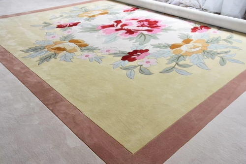 Handmade Design Carpet Wool Rug Carpet For Hotel