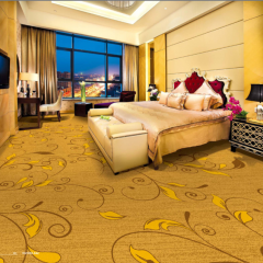 Natural style carpet design for hotel corridor flooring carpet with wool material