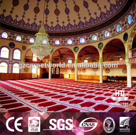 Wilton carpet Muslim Mosque prayer carpet