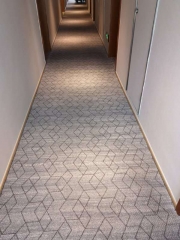 hotel pvc floor nylon printed carpet tiles