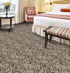 Machine Made Tufted Pure Wool Carpet For Hotel