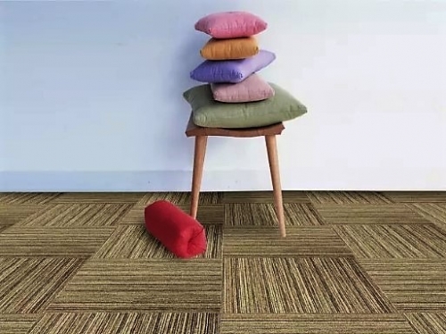 Modern Design Office Carpet Tile Nylon /PP Solution Dyed 50x50cm