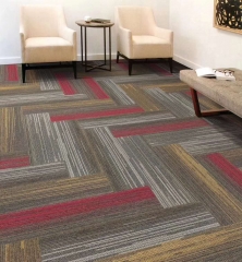 Nylon Carpet Tiles Office PP Commerical Carpets