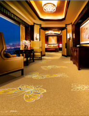 Printing Design Axminster Carpet For Hotel Banquet hall, Corridor And Guestroom