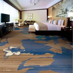 Factory Price Nylon Printed Banquet Hall Flooring Carpet Restaurant Carpet Design Carpet For Shangri-la Hotel use