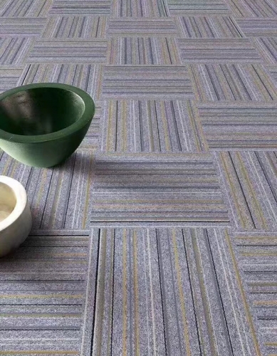 500x500 60.96X60.96 carpet tile plain carpet tiles for office import carpet from HUADE GROUP