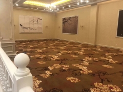 hotel custom carpet made by carpet manufacturing machinery