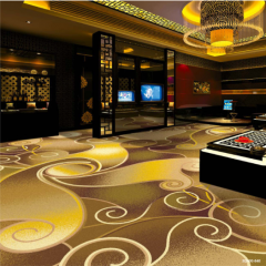 Luxury casino carpet for sale, night club carpet , printed carpet for casino lobby