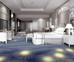 from CHINA Customized Hotel Carpet Hotel Guestroom Carpet Elegant Design