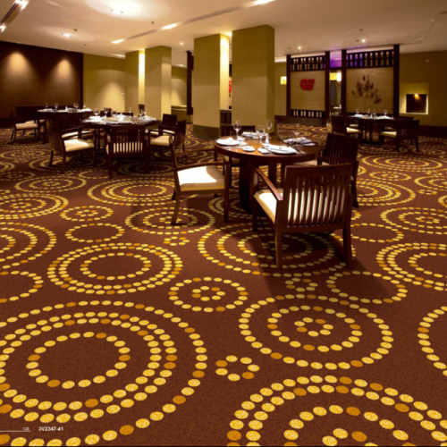 Modern Design Hotel Carpet Rolls Customize Hotel Guestroom Carpet