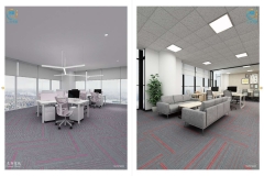 Hotel/office USE carpet 50x50 und 60.96*60.96 size Carpet Tiles Removable PP/nylon Carpet Tiles With GUT Price