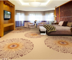 Newzealand Wool Banquet Used Axminster Carpet Modern Design Hotel Lobby Carpet