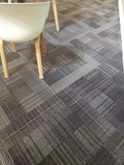 Hot selling Nylon Fireproof Carpet Tiles with PVC Backing