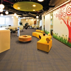 Commercial Removable Carpet Tiles 50x50 Office Carpet Floor