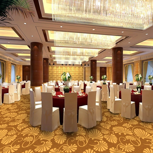 Commercial Banquet Hall Room Luxury Hotel Axminster Carpet
