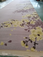 2020 latest hotel carpet project carpet customer order production and delivery