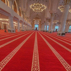 Religious & Traditional Mosque Carpet with High Color Fastness