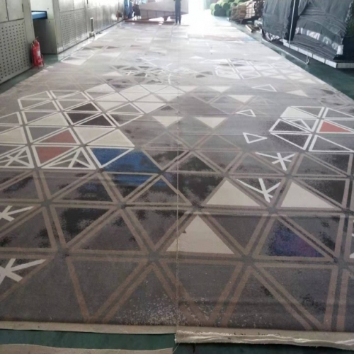 Carpet manufacturer carpet customer order production delivery
