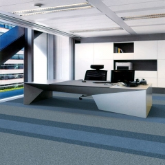 2021 Hot selling Nylon Fireproof office Carpet Tiles with PVC Backing